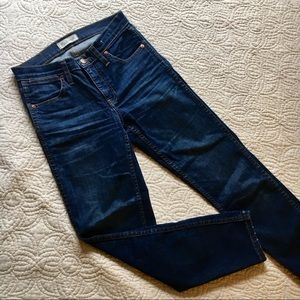 Madewell High Riser Skinny Crop Jeans